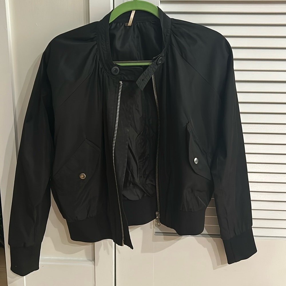 Free People lightweight Bomber Jacket